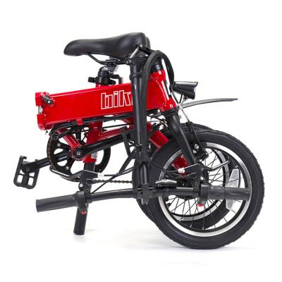 China 2021 Aluminum Alloy Pocket EBike for Adult Folding Bicycle Aluminum Alloy Frame Cheap High Quality 164Inch Foldable Electric Bicycle for sale