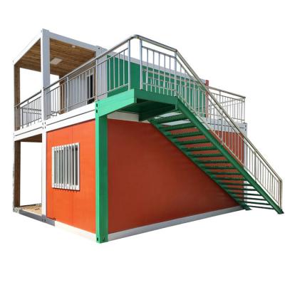 China Modern High Quality Modular Homes Flat Pack Container House Main With Wheels for sale