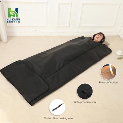 China Skin Tightening Best Selling New Design Detox Black Infrared Sauna Blanket For Women for sale