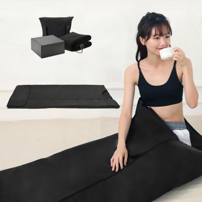 China Skin Tightening High Quality Waterproof Portable Easy Cleaning PU Sauna Leather Infrared Thermal Blanket for sale