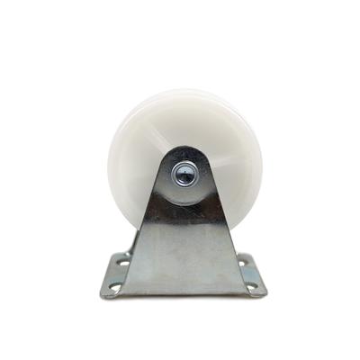 China 2.5 Inch Rigid Flat Plate PP Light Duty Casters for sale