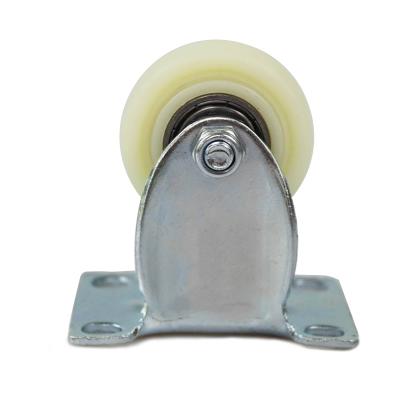 China 1.5 Inch Rigid Medium Plate PP Rigid Durable Casters for sale