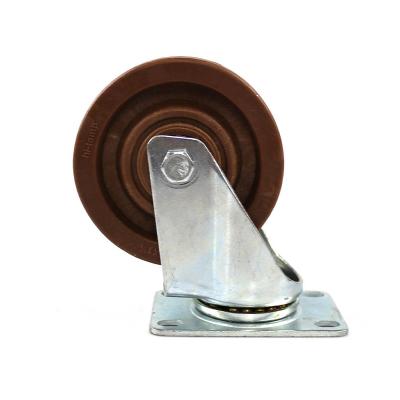 China PIVOT 4 Inch Heat Resistant Medium Duty Flat Swivel Casters for sale