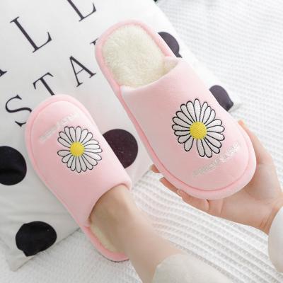 China Breathable Macaron Color Is Wool Wool Indoor Home Warmth Wooden Floor PVC Thickened Cotton Slippers Autumn And Winter Couples Drag for sale