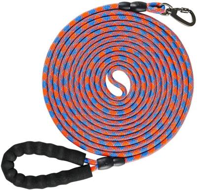 China Mountaineering Stocked Braided Round Rope Nylon Dog Pet Leash Rope Reflective Lead , Pet Leashes Customized for sale