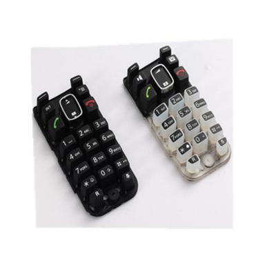 China Custom Car Silicone Button Rubber Keypad Prototype For Mobile Phone for sale