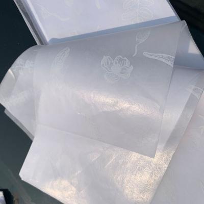 China Recyclable Cardboard Tissue Paper Rabid Print Logo Packing For Gift for sale