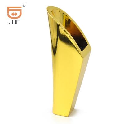 China Strong Decorative Sofa Leg Gold Sofa Furniture Feet Zinc Alloy Metal Legs For Sofas for sale