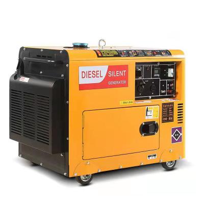 China Small Diesel Generator 5KW Silent Diesel Generator QF-5000 for sale