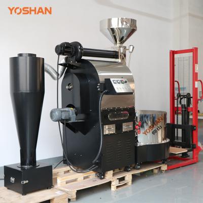 China Outdoor 10 Kg 20Kg 30Kg 15L Roasting Turkish Gas Capacity Stainless Steel Cost Topper Coffee Roaster Machineffee for sale