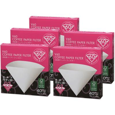 China Durable Classic Solid Paper Coffee Filter Food Grade Stretchable Thicken 17 gsmm 1-4 Cups Filter Paper Coffee Filter Rolling Paper for sale