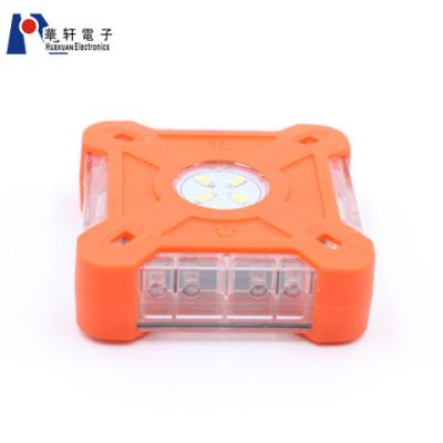 China New Type OEM Colorful Vehicle LED Magnetic Strobe Light LED Road Warning Flare Warning Light for sale