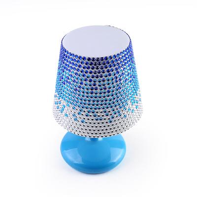 China Decoration 3 Patterns Diamante Bedroom Decorating LED Baby Night Light For Kids for sale