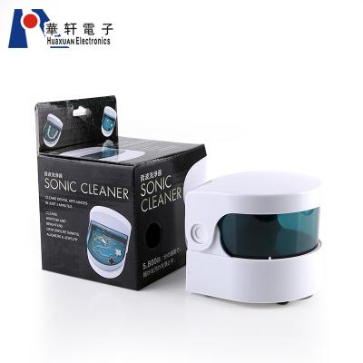 China Household Portable Dental Jewelry Ultrasonic Sonic Cleaner for sale