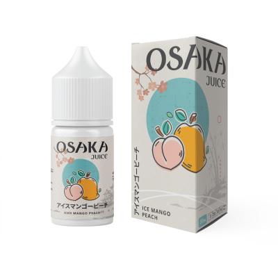 Китай Methyl Nicotine vape juice e juice e liquid nicotine salt disposable pod juice Osaka Juice Ice Peach Flavor продается