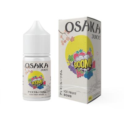 China Methyl Nicotine vape juice e juice e liquid Osaka Juice Ice Fruit Boom Flavor for sale