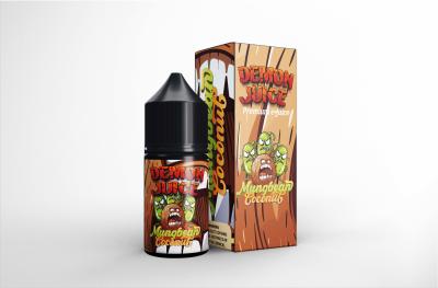 China Demon Juice Mungbean Coconut Flavor 20mg 30mg 50mg nicotine Salt E-Liquid Vape Juice by VAPOREVER for sale