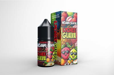 China Insae Juice LYCHEE GUAVA Flavor 20mg 30mg 50mg nicotine Salt E-Liquid Vape Juice by VAPOREVER for sale