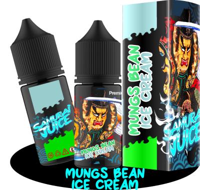 China Ramurai Juice MUNGS BEAN	ICE CREAM Flavor 20mg 30mg 50mg nicotine Salt E-Liquid Vape Juice by VAPOREVER for sale