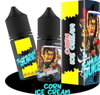 China Ramurai Juice CORN  ICE CREAM Flavor 20mg 30mg 50mg nicotine Salt E-Liquid Vape Juice by VAPOREVER for sale