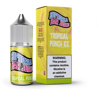 China Euphoria Juice Tropical Punch Ice E Flavor 20mg 30mg 50mg nicotine Salt E-Liquid Vape Juice salt bar juice by VAPOREVER for sale