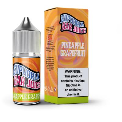 China Euphoria Juice Pineapple Grapefruit E Flavor 20mg 30mg 50mg nicotine Salt E-Liquid Vape Juice salt bar juice by VAPOREVER for sale