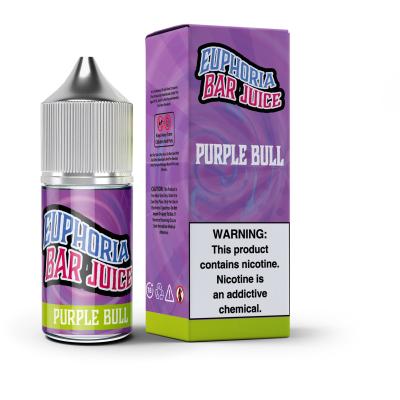 China Euphoria Juice Purple Bull E Flavor 20mg 30mg 50mg nicotine Salt E-Liquid Vape Juice salt bar juice by VAPOREVER for sale