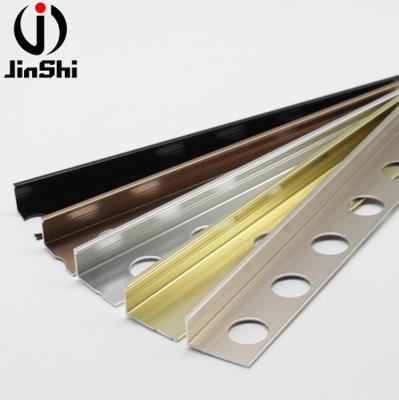 Китай Chinese Black Color L Shaped Aluminum Corner Trim Metal Strip Tile Edge Trim продается