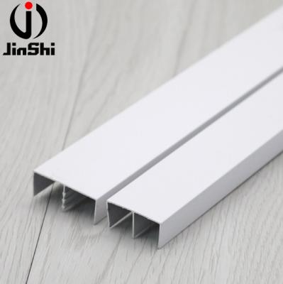 China Decorations Powder Cladding Corner Aluminum Profile For Wall Transition for sale