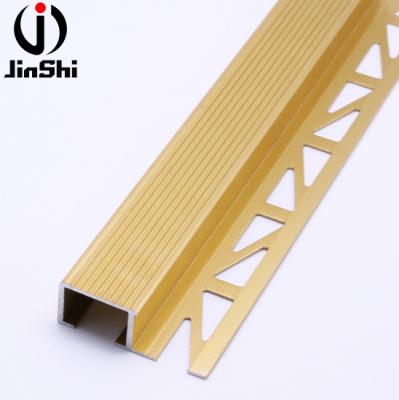 China Factory Price Contemporary Box Capping Aluminum Profiles Tread Sniffing Edge Stair Sniffing Strips In Foshan for sale