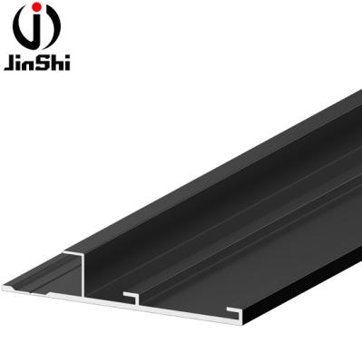 China Modern Black Skirting Tile Trim Aluminum Trim Materials for sale