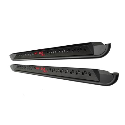 China Running Iron TRD Black Tips Iron Steel Side Step For HILUX / VIGO for sale