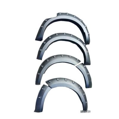 China 1set/6pcs ABS Fender Flares For hilux Vigo revo dmax np300 F150 Nissan Frontier Patrol Ford Fanger for sale