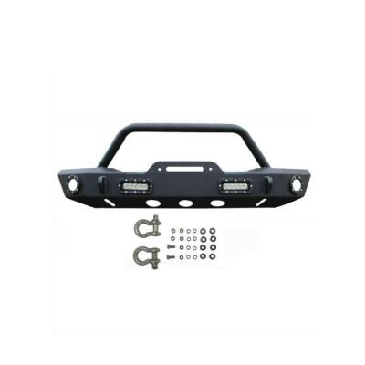 China Decroation and Black Front Bumper Grille Guard Protective Bull Bar Push Elbow Bar For Jeep Wrangler JK 2019-2020 for sale