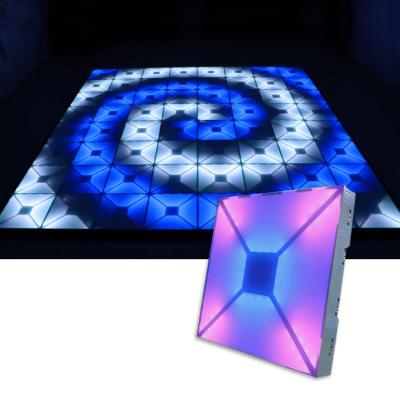 China 2018 hotel newcomer light up waterproof led dance floor / portable disco dj dance floor lights price for sale