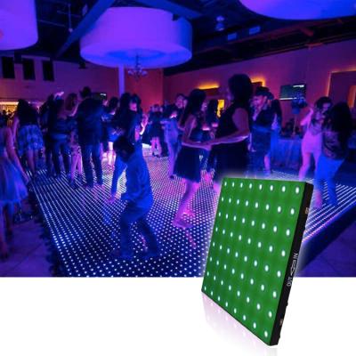 China Hotel make dance floor graphite carpet led dance floor rigeba video wedding for sale