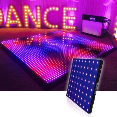 China Warehouse Top DJ Panel Wireless Waterproof Digital Led Dance Floor Lights for sale