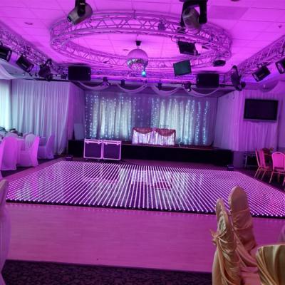 China Warehouse Customize 10x10 Pixel Led Dance Floor Wedding Dance Floor Animation for sale