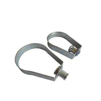 China Allowance Wholesale High Quality Galvanized Vertical Adjustment Metal Sprinkler Hose Hangers Pipe Clamps For Fire for sale