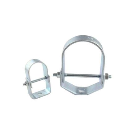 China Hot Selling High Quality Pipe Clamp Stainless Steel Clevis Hanger For Standard Pipe for sale