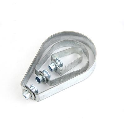 China Hedging Wholesale High Quality 6 Inch Galvanized Metal Sprinkler Hose Hangers Vertical Adjustment Pipe Clamps For Fire for sale