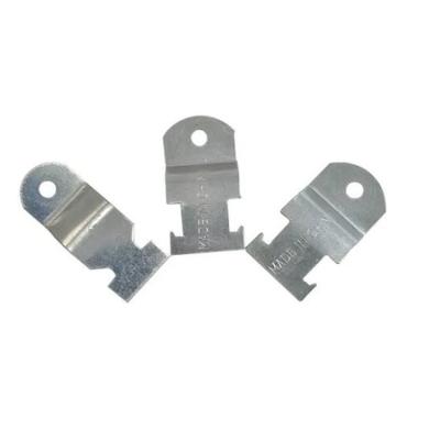 China Use To Support IMC Or Rigid Conduit To Steel Channel Hot Sale Strap Flange Stainless Steel Custom Two Hole Pipe Clamp for sale