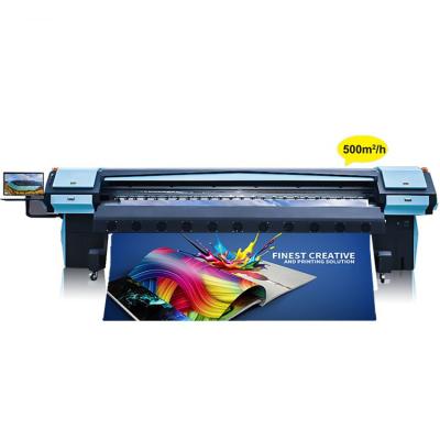 China SunColor Retail Large Format And 3.2m High Speed ​​Solvent Printer With Konica Printhead For Advertising for sale