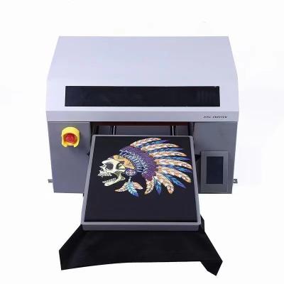 China SUNCOLOR A3 home use size dtg printer for T-shirts jeans and canvas dtg transfer printer for sale