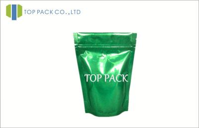 China Laminated Plain Stand Up Custom Tea Bags With Bottom Gusset And Ziplock for sale