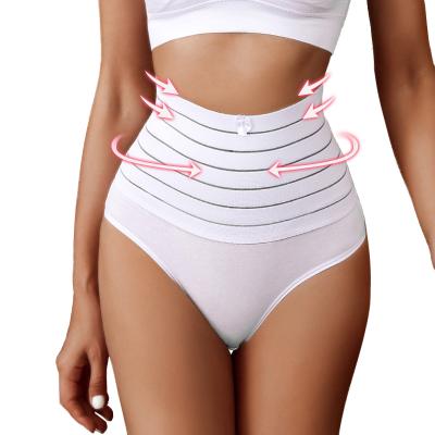 China Antibacterial Bamboo Fiber Underwear High Waist Women Panties Body Shaping Briefs Female Panties for sale