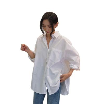 China Anti-pilling wholesale high quality women's shirt dress plus size women's blouses and shirts for sale