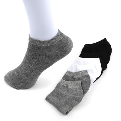 China 10 Pairs Comfortable Cotton Ankle Socks Women Sports Breathable QUICK DRY Solid Color Boat Socks Wholesale for sale