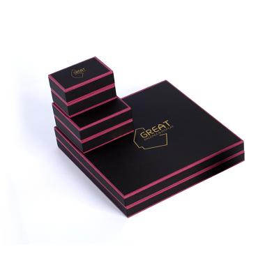 China Factory Custom 2022 Eco-friendly Jewelry Box For Watch Necklace Ring Bracelet Set Packaging Custom Size Boxes For Jewelry Packaging Box for sale