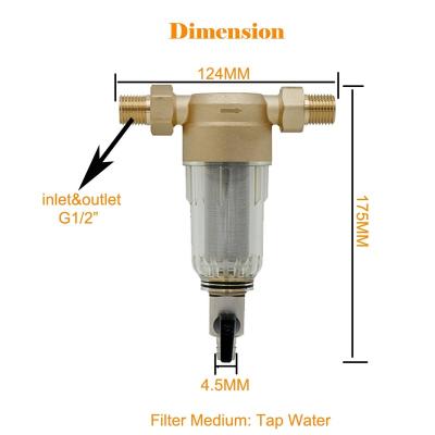 China General Treatment Apparatus Filtration Home Drinking Water Filter Underground Valve for sale